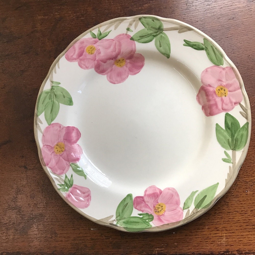 Franciscan Desert Rose Dinner Plate 10.5 Inch Hand Decorated Made in England